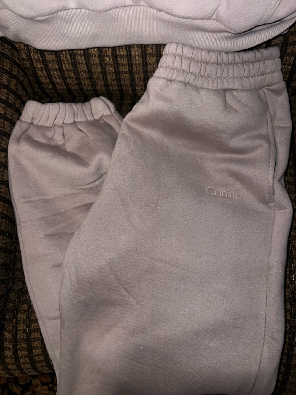 Comfrt Cozy Sweatshirt and Joggers Set - wood - Picture 4 of 5